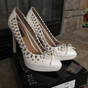 Isabella Rue White Pump 8.5